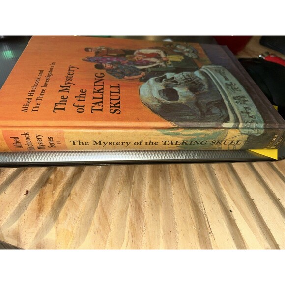 The Mystery of the Talking Skull Hardcover #11 Three Investigators First Ed - Picture 8 of 8
